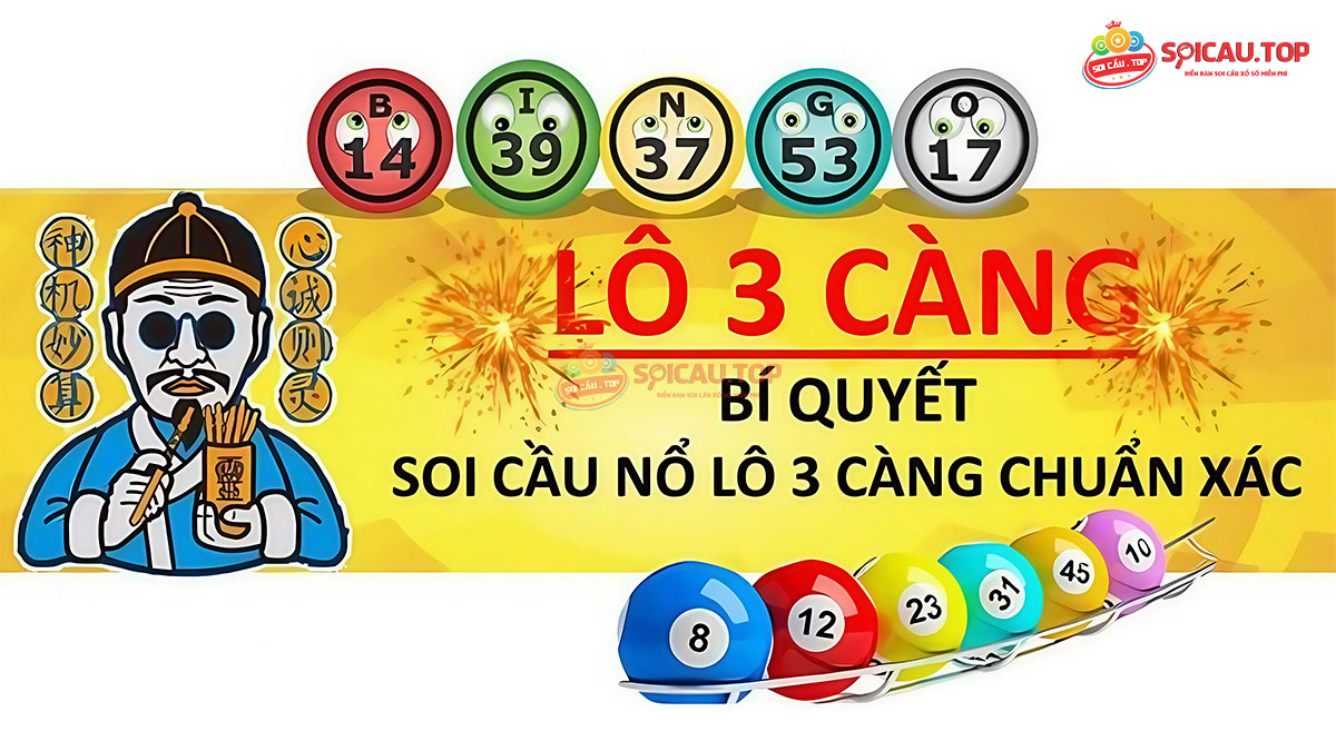 Soi cầu 3 càng Miền Bắc rồng bạch kim chốt số miễn phí